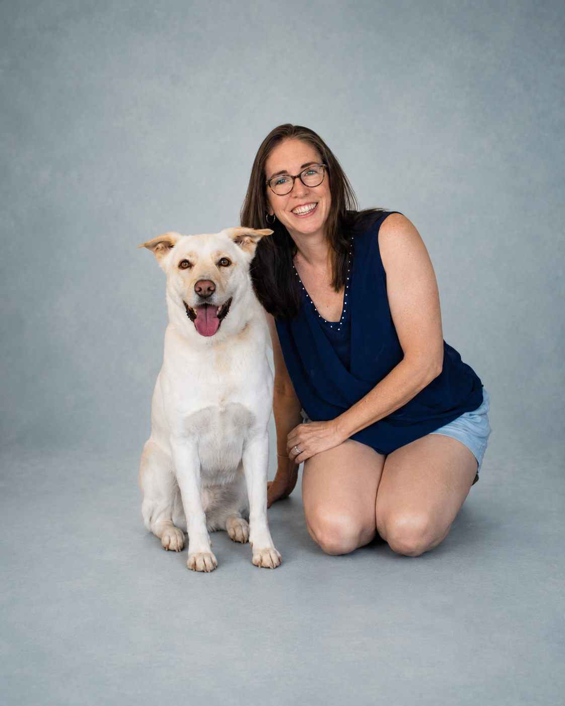 Dr. Suzanne Dempsey Kulessa with Gigi